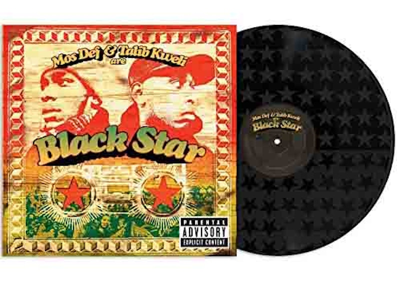 Black Star Mos Def & Talib Kweli Are Black Star Picture Disc LP Vinyl Two Tone Black