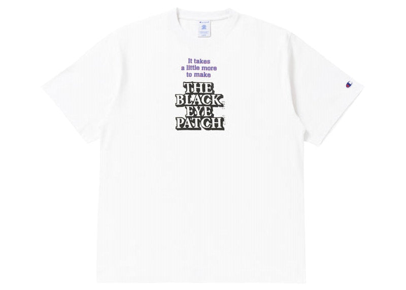 BlackEyePatch x Champion OG Logo T-Shirt White