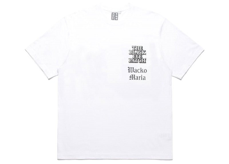 BlackEyePatch x Wacko Maria Kanji T-Shirt White