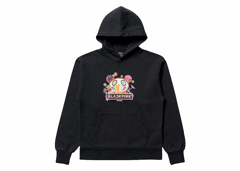 Blackpink x Kaikai Kiki Flower Garden Hoodie Vintage Black