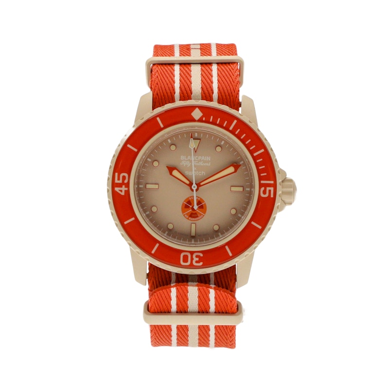 Blancpain-x-Swatch-Scuba-Fifty-Fathoms-Arctic-Ocean-SO35N100-Cream SO35N100