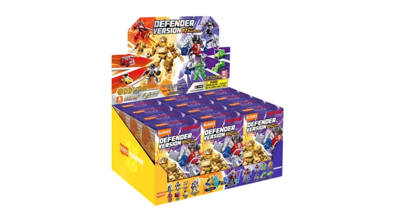Blokees Transformers Defender Version 02 The Overthrow Sealed Case (12 Blind Boxes)