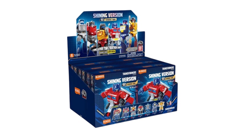 Blokees Transformers Shining Version 02 Shining 1985 Sealed Case (6 Blind Boxes)