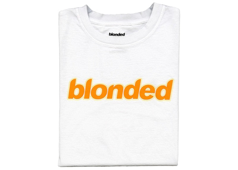 Blonded Logo T-shirt White/Orange