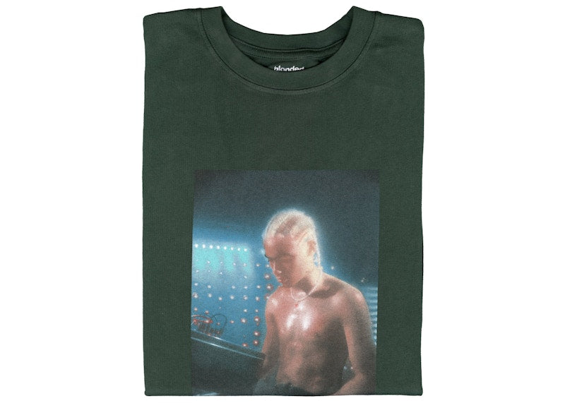 Blonded Photo T-shirt Forest Green