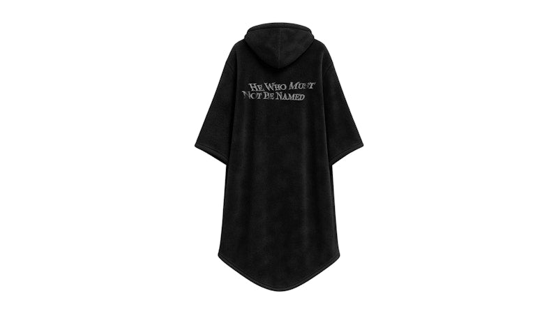 Blvck x Harry Potter Tom Riddle Hooded Blanket Black