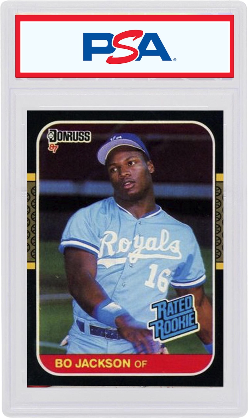 Bo Jackson 1987 Donruss Rookie #35 (PSA or BGS Graded)