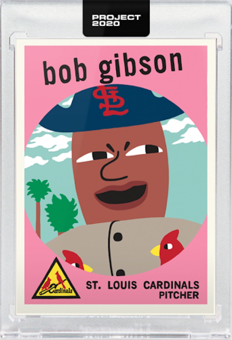 Bob Gibson 1959 Topps Project 2020 Keith Shore /1451 #54