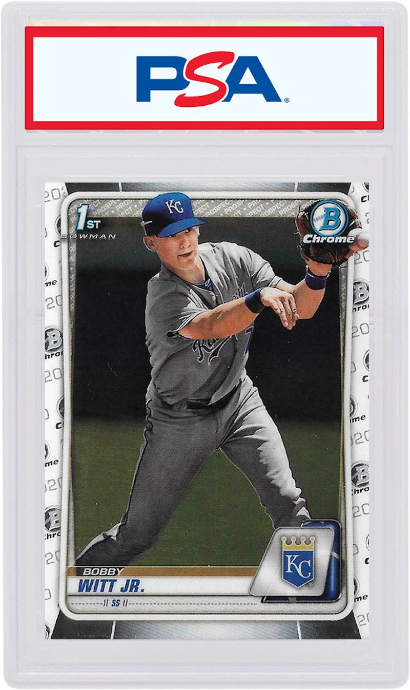 Bobby Witt JR. 2020 Bowman Prospects Chrome #BCP25 (PSA or BGS Graded)