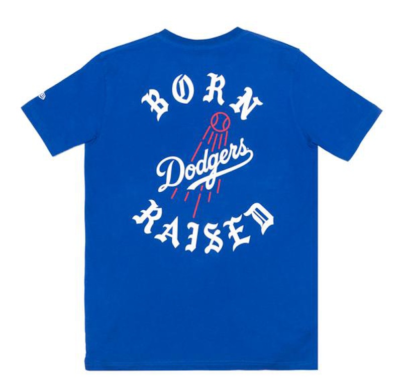 Born X Raised Los Angeles Dodgers LA Tee Blue