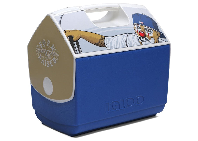 Born X Raised x Mister Cartoon Cruiser IGLOO Cooler Blue