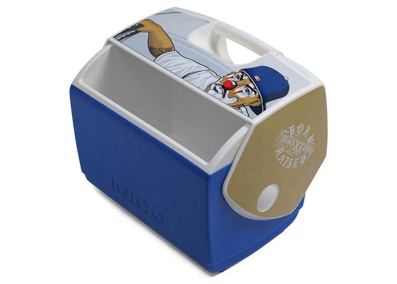 Born X Raised x Mister Cartoon Cruiser IGLOO Cooler Blue
