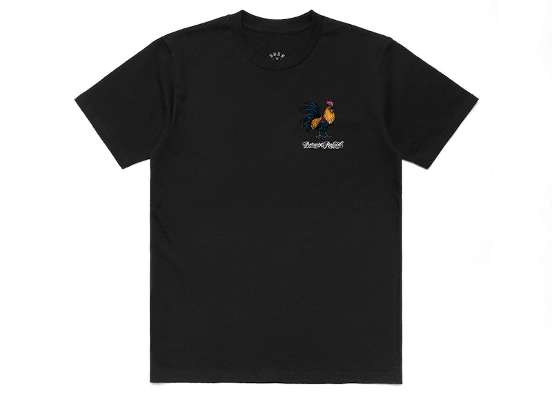 Born X Raised x Mister Cartoon Gallo Mas Fino Tee Black