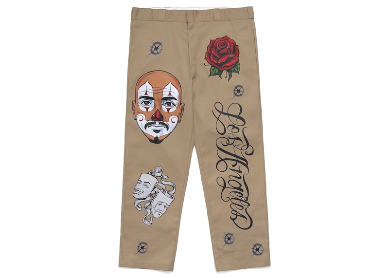 Born X Raised x Mister Cartoon x Dickies Work Pants Khaki