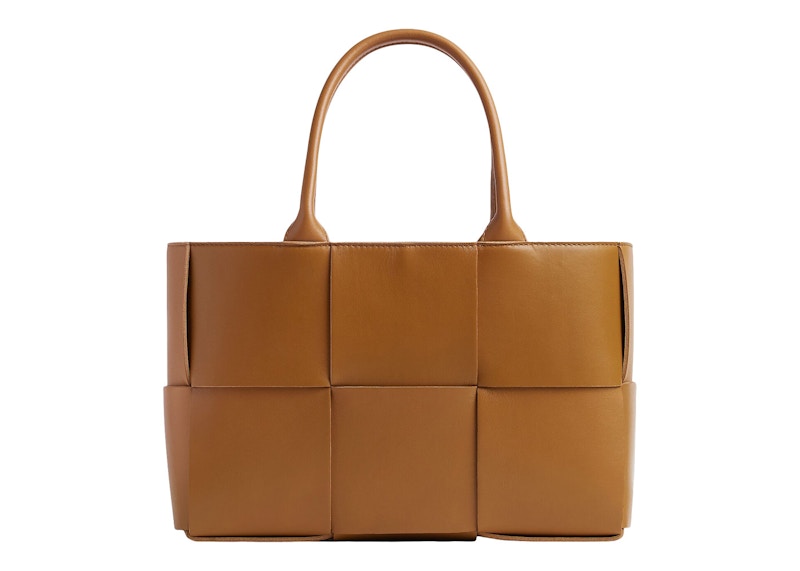 Bottega Veneta Arco Tote Bag Small Camel