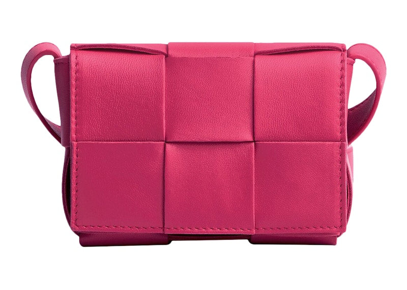 Bottega Veneta Candy Cassette Bag Cranberry