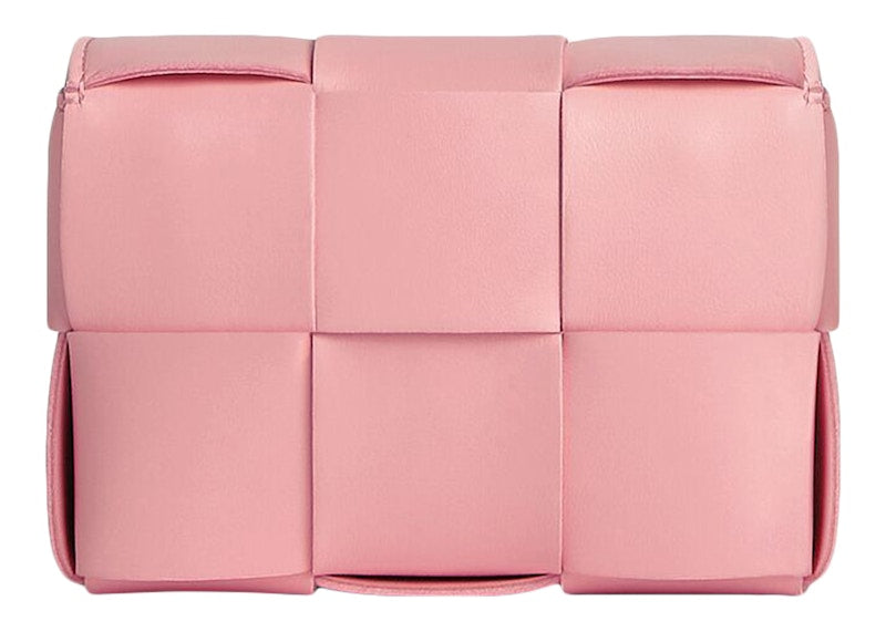 Bottega Veneta Candy Cassette Crossbody Bag Mini Intreccio Ribbon