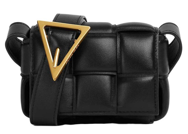 Bottega Veneta Candy Padded Cassette Crossbody Black