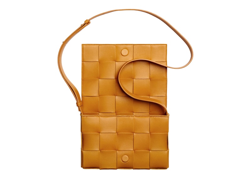 Bottega Veneta Cassette Intreccio Crossbody Bag Cob