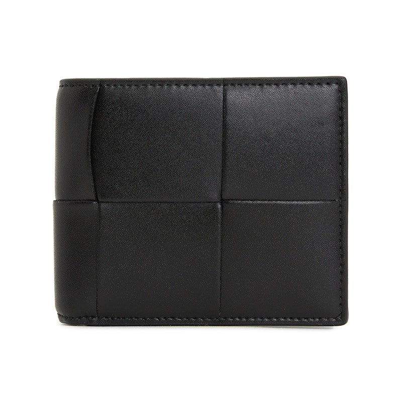 Bottega Veneta Cassette Short Wallet Black