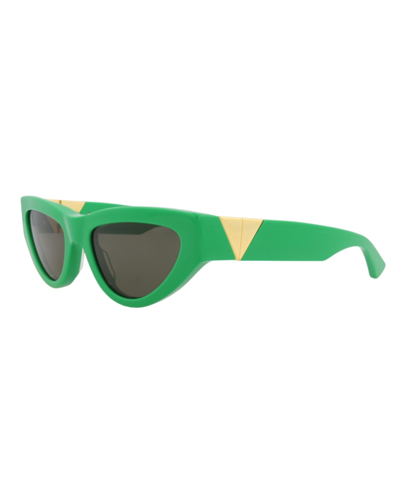 Bottega Veneta Cat Eye-Frame Acetate Sunglasses Green Green Green (BV1176S-30013665-003)