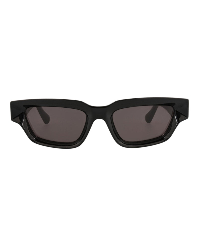 Bottega Veneta Cat Eye-Frame Injection Sunglasses Black Black Grey (BV1250S-30014559-001)