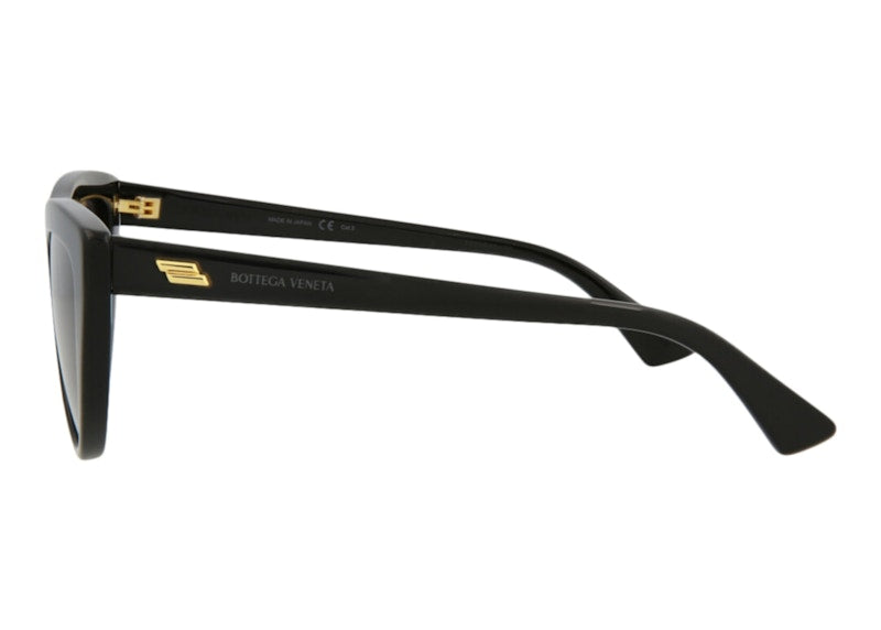 Bottega Veneta Cat Eye Sunglasses Black/Grey (BV1018S-30008309-001)
