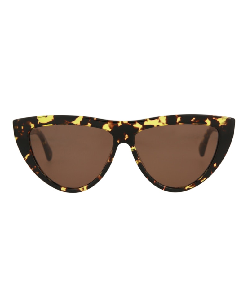 Bottega Veneta Cat Eye Sunglasses Havana/Havana/Brown (BV1018S-30008309-002)