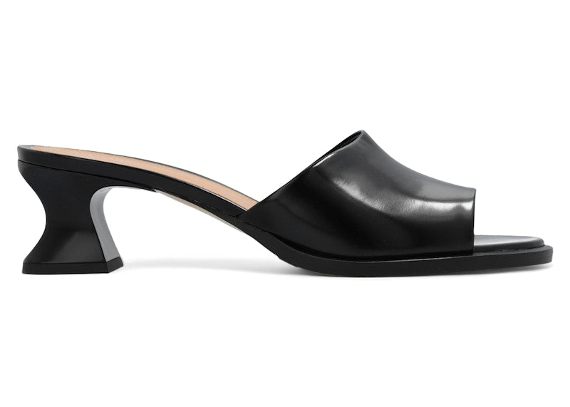 Bottega Veneta Cha-Cha Vinyl Mules Black (Women's)