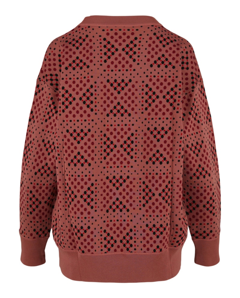 Bottega Veneta Crewneck Polka Dot Sweatshirt Rose