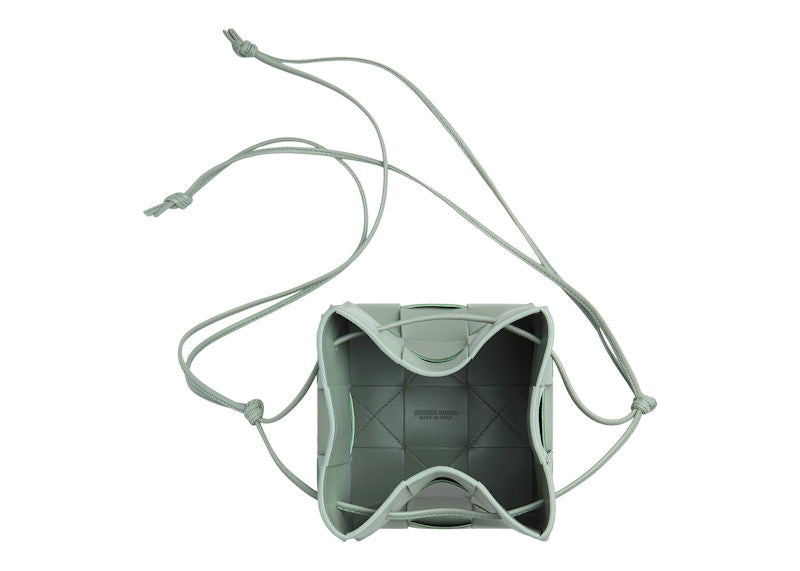 Bottega Veneta Crossbody Bucket Bag Small Intreccio New Sauge