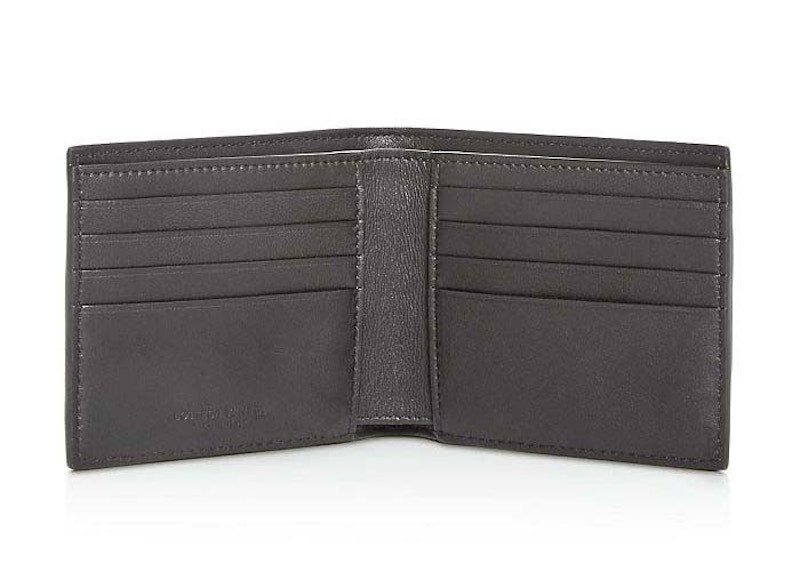 Bottega Veneta Intreccaito Bifold Wallet Black
