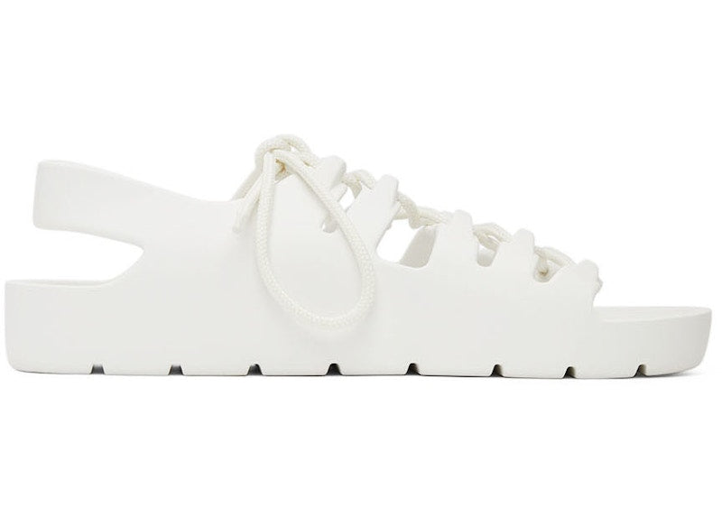 Bottega Veneta Jelly Sandal White