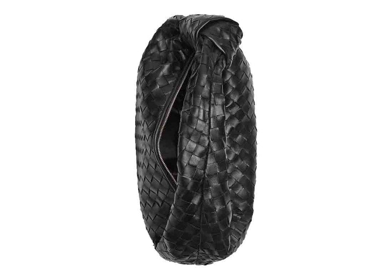 Bottega Veneta Jodie Intrecciato Black
