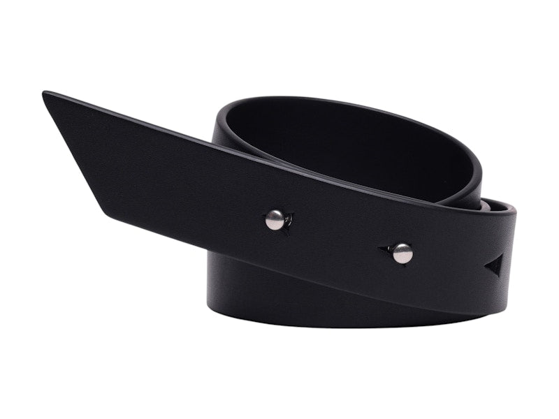 Bottega Veneta Leather Belt Black