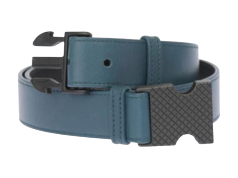 Bottega Veneta Leather Belt Blue