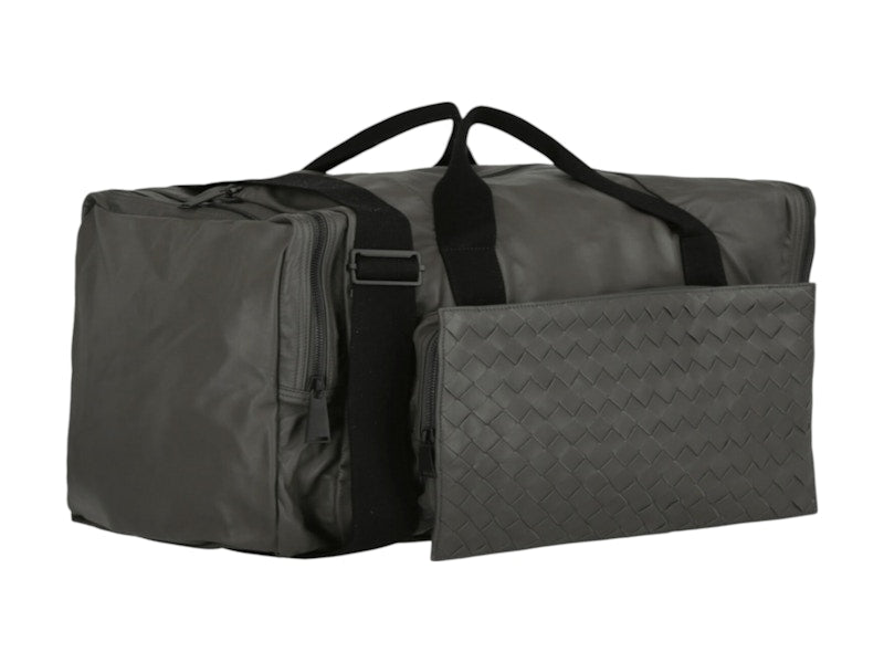 Bottega Veneta Leather Duffle Bag Black