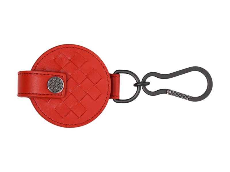 Bottega Veneta Leather Headphones Case Red