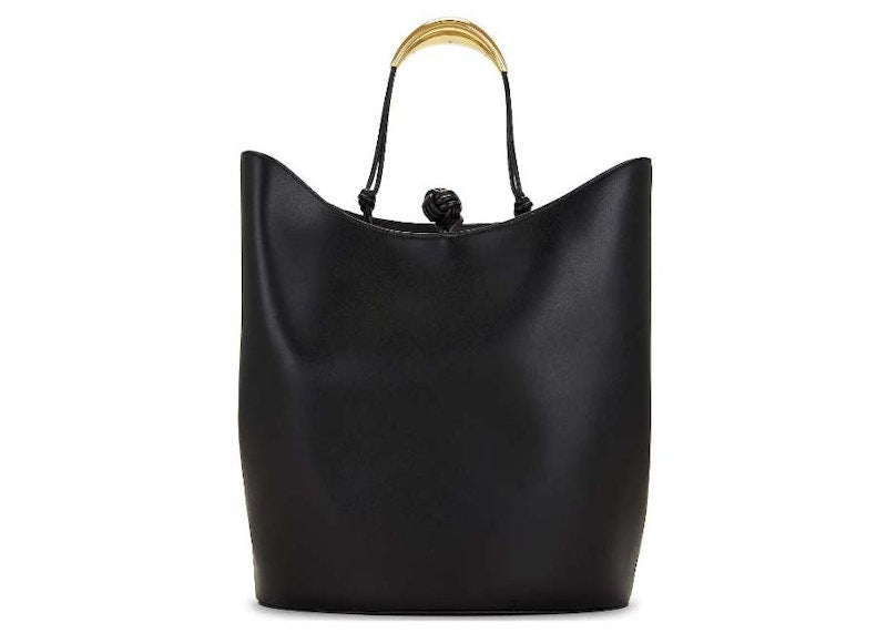 Bottega Veneta Leather Tote Bag Black