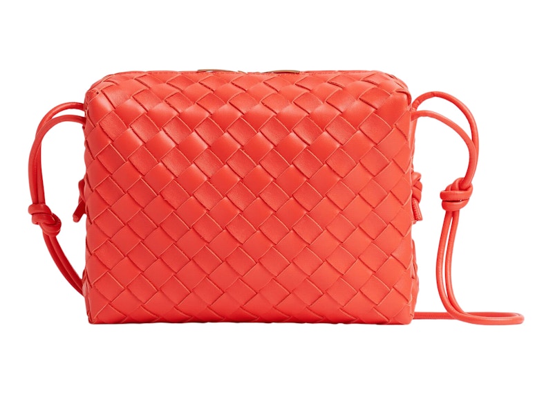 Bottega Veneta Loop Intrecciato Camera Bag Small Sunburst