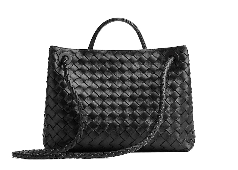 Bottega Veneta Medium Andiamo Black
