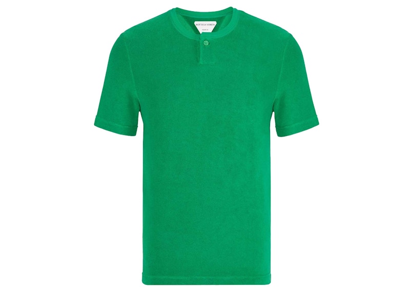 Bottega Veneta Mens Tshirt Parakeet Washed