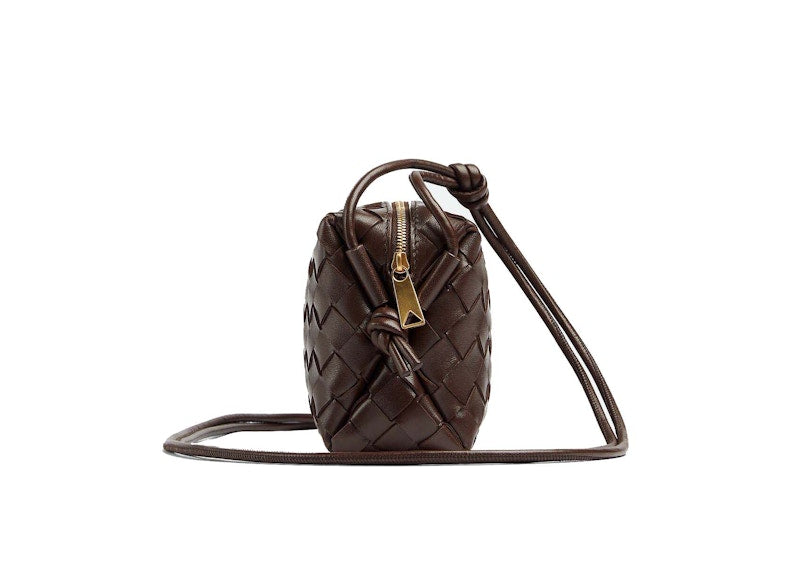 Bottega Veneta Mini Loop Camera Bag Light Brown