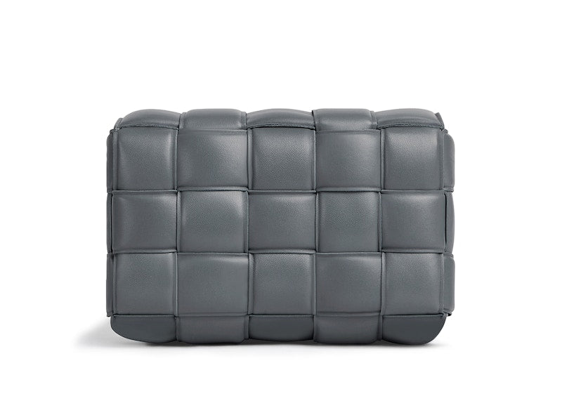 Bottega Veneta Padded Cassette Intrecciato Thunder