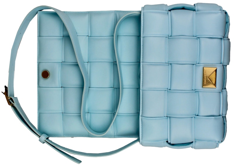 Bottega Veneta Padded Cassette Pale Blue