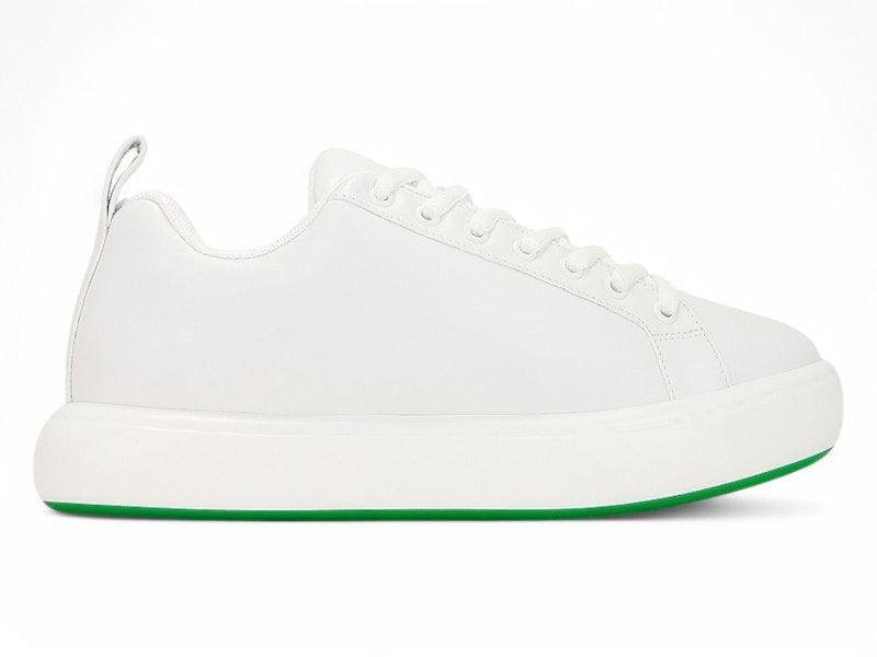 Bottega Veneta Pillow Leather Low-Top Optic White Parakeet