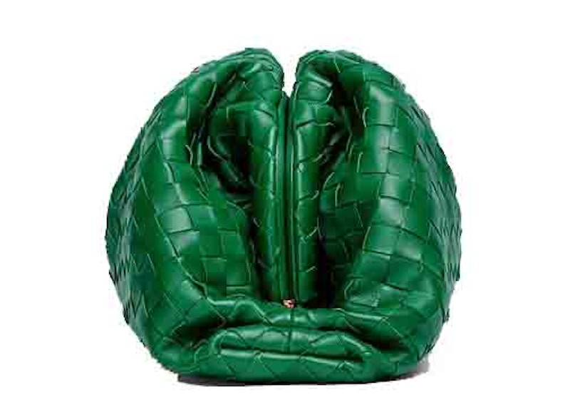 Bottega Veneta Pouch Intrecciato Racing Green