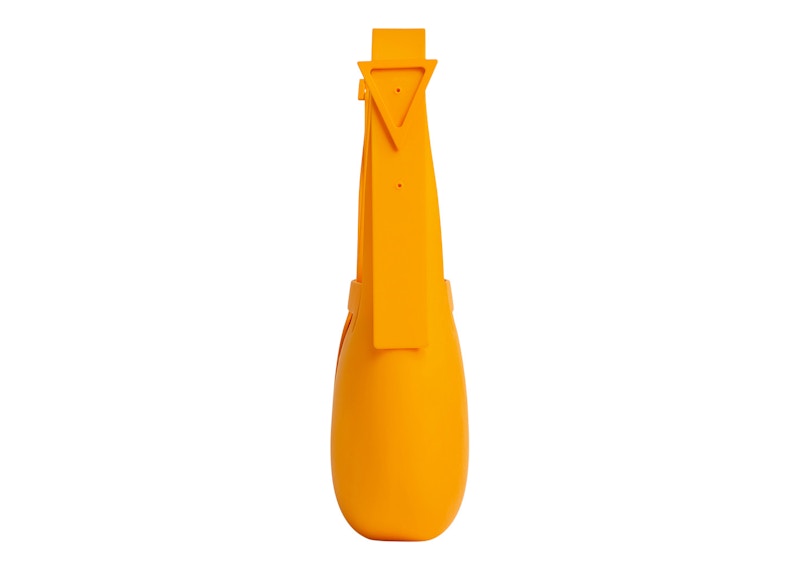 Bottega Veneta Punch Recyclable Rubber Tangerine
