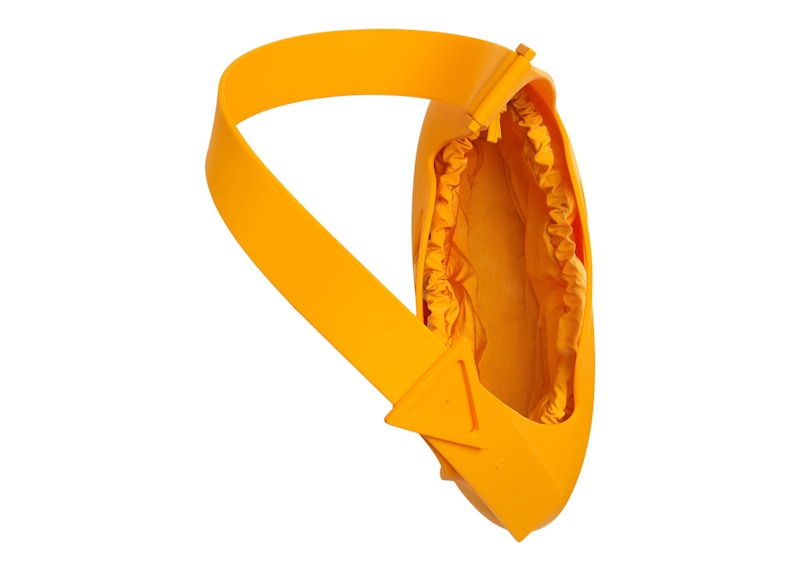 Bottega Veneta Punch Recyclable Rubber Tangerine