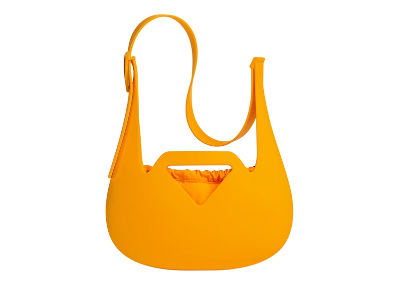 Bottega Veneta Punch Recyclable Rubber Tangerine